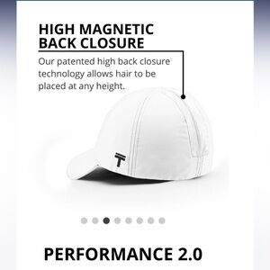 TOP KNOT Performance 2.0 Ponytail Hat S/M